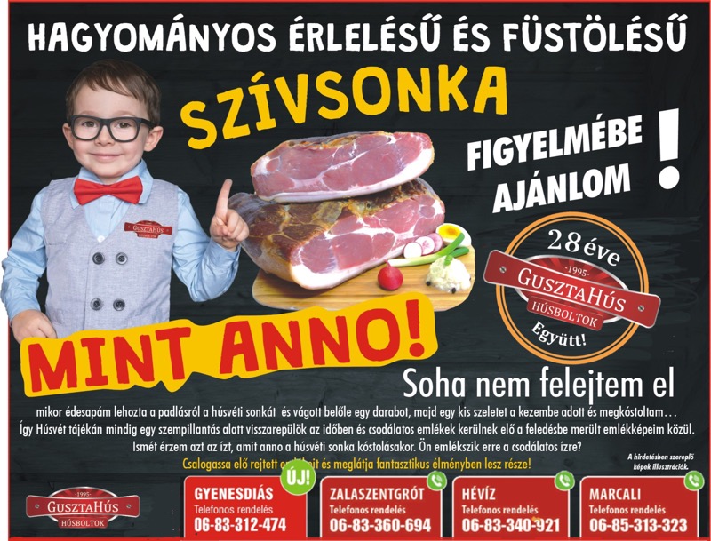 GusztaHús akció