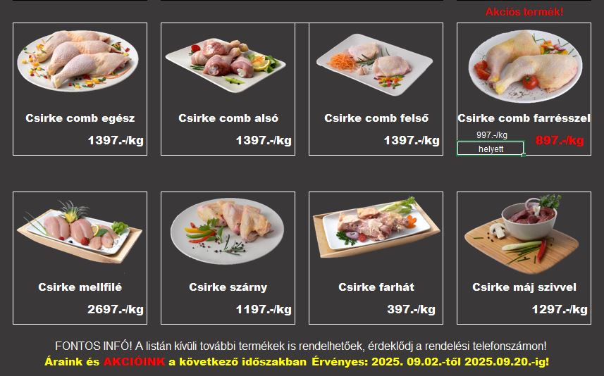GusztaHús akció