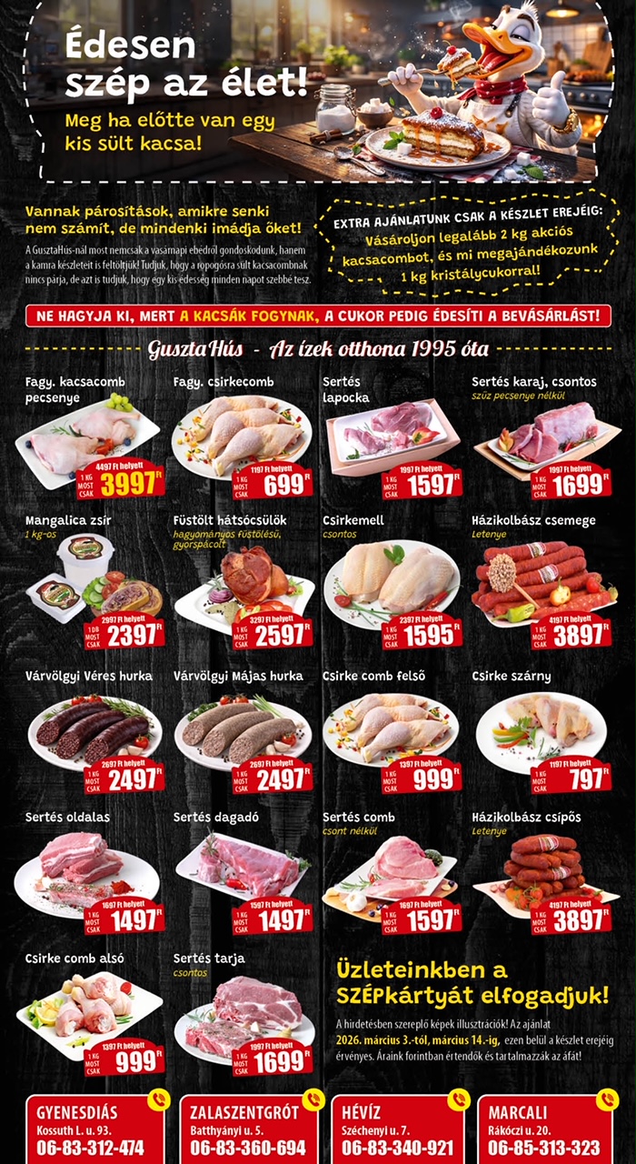 GusztaHús akció