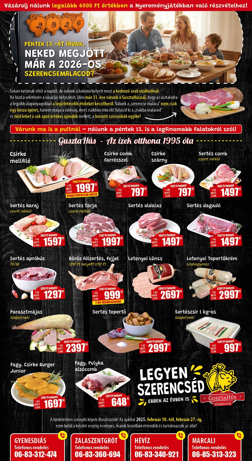 GusztaHús akció