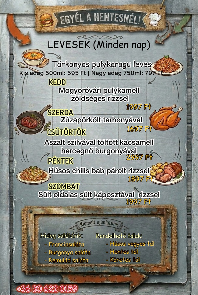 Egyél a hentesnél Egyél a hentesnél