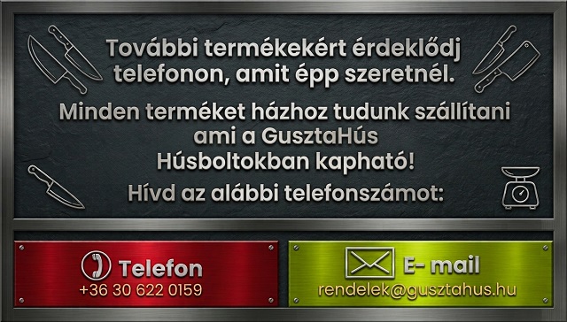 GusztaHús Házhoz
